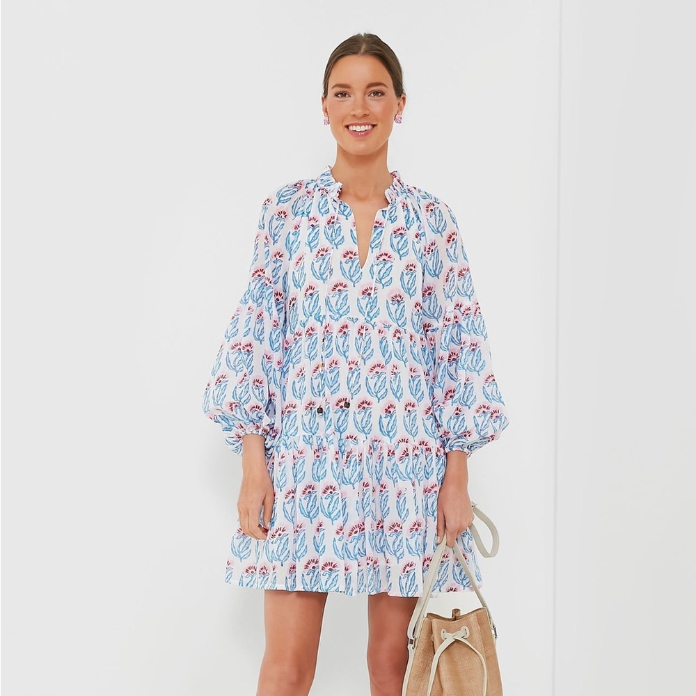 Oliphant Tuckernuck Balloon Mini Dress